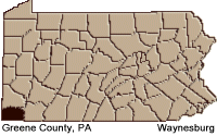 Greene county map