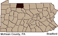 McKean county map