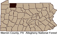 Warren county map